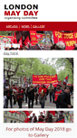 Mobile Screenshot of londonmayday.org